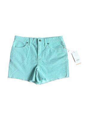 Carve Designs Corduroy Oahu Hi Rise Shorts Womens Size 6 Sea Glass NWT